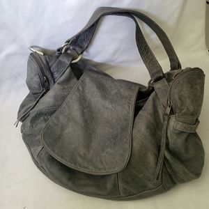 Anna Corinna, grey leather purse.